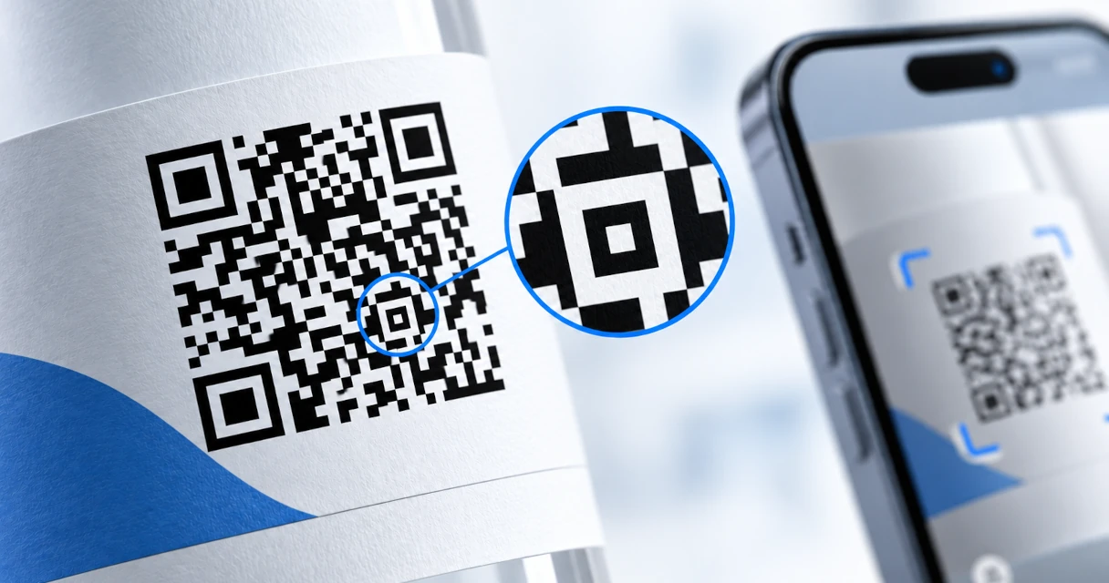 Ausrichtungsmuster QR Code